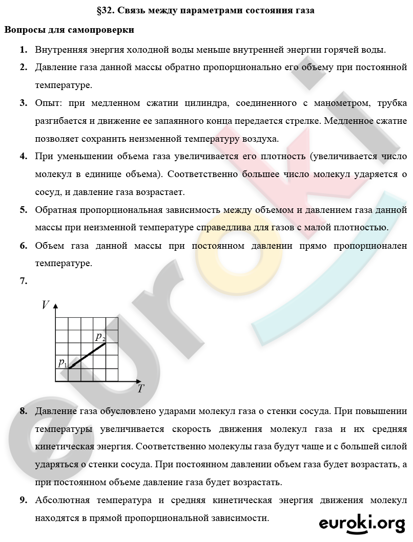 ГДЗ Физика 8 класс Пурышева, Важеевская - Учебник